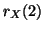 $ r_X(2)$