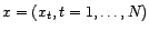 $ X_t=A\cos t+B\sin t$