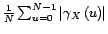 $ \left\vert{\gamma}_X(N)\right\vert$