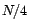 $ \hat{\gamma}_X^{(N)}(h)$