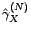 $ \mathop{\hbox{\upshape {var}}}\nolimits (\bar X_N)$