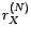 $\displaystyle \hat{\rho}^{(N)}_X(k)=\frac{\hat{\gamma}^{(N)}_X(k)}{\hat{\gamma}^{(N)}_X(0)} $