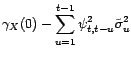 $\displaystyle \tilde{\sigma}^2_{t}$
