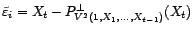 $ \tilde{\varepsilon}_1=X_1$