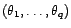 $ {\phi}=({\phi}_1,\ldots,{\phi}_p)$