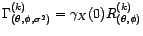 $ R_{({\theta},{\phi})}^{(k)}=\left({\rho}_{({\theta},{\phi})}(\vert i-j\vert)\right)_{i,j=1}^k$