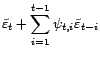 $ i=1,\ldots,t-1$