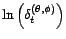 $\displaystyle \frac{1}{N}\sum_{t=1}^N\frac{\tilde e_t^{({\theta},{\phi})}(x)^2}... ...1}^N\frac{\tilde e_t^{({\theta},{\phi})}(x)^2}{{\delta}_t^{({\theta},{\phi})}} $