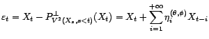 $ \{X_i=0,\forall i\leq0\}$