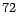 $\displaystyle 72$