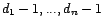 $ P_1,...,P_n$