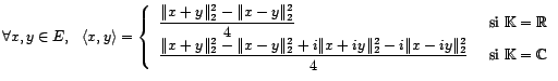 $ \Vert x\Vert_2=\sqrt{\langle x,x\rangle}$