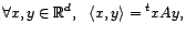$ {\mathbb{R}}^d$