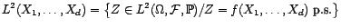 $ (X_1,\ldots,X_d)$