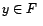 $ y\in{\mathbb{E}}$