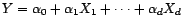 $ {\alpha}_0,\ldots,{\alpha}_d$