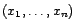 $ V^2(x_i,i\in I)=E$