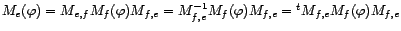 $ M_f({\varphi})$