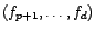 $ (f_1,\ldots,f_p)$