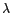 $ {\lambda}$