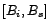 $ [B_i,B_s]$