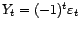 $ X_t={\varepsilon}_t$