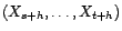$ (X_s,\ldots,X_t)$
