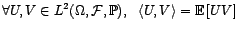 $ \left({\Omega},{\cal F},\P\right)$