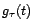 $ g_{\tau}(t)$