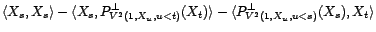 $\displaystyle \langle{\varepsilon}_s,{\varepsilon}_t\rangle$