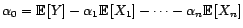 $\displaystyle \left( \begin{array}{cccc} \mathop{\hbox{\upshape {var}}}\nolimit... ... \vdots\ \mathop{\hbox{\upshape {cov}}}\nolimits (X_n,Y)\end{array} \right) $