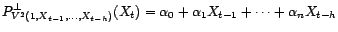 $ {\alpha}_0,\ldots,{\alpha}_h$