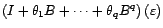 $ \hat{\phi}({\theta})=\sum_{u=-q}^p{\phi}_ue^{-in{\theta}}$