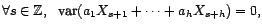 $ s\in{\mathbb{Z}}$