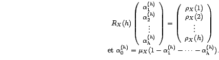 $ ({\alpha}_0^{(h)},\ldots,{\alpha}_h^{(h)})$