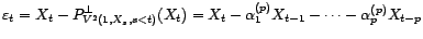 $ {\alpha}_p^{(p)}=r_X(p)$
