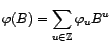 $ l^1({\mathbb{Z}})\subset{\mathbb{R}}^{\mathbb{Z}}$