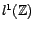 $ {\varphi}=({\varphi}_u,u\in{\mathbb{Z}})\in l^1({\mathbb{Z}})$