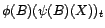 $\displaystyle \sum_{u\in{\mathbb{Z}}}\sum_{v\in{\mathbb{Z}}}{\phi}_v{\psi}_{u-v}X_{t-u}$