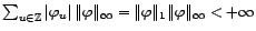 $ \left\vert {\varphi}_u{\varphi}_{u+h}\right\vert\leq\left\vert {\varphi}_u\right\vert \Vert {\varphi}\Vert_\infty$