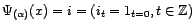 $ x\in l^1({\mathbb{Z}})$