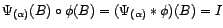 $\displaystyle ({\Psi}_{({\alpha})}*{\phi})(z)={\Psi}_{({\alpha})}(z){\phi}(z)=(1-\frac{z}{\alpha})\frac{\alpha}{{\alpha}-z}=1=I(z) $