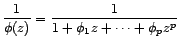$\displaystyle \sum_{u=-\infty}^{+\infty}{\psi}_uz^u$