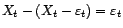 $ V^2(X_s,s<t)$